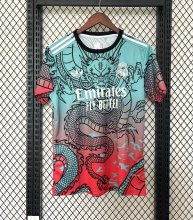 25/26  Real  Madrid Dragon Blue Fans 1:1 Quality Soccer Jersey