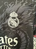 25/26  Real  Madrid Dragon Black Fans 1:1 Quality Soccer Jersey