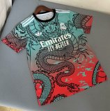 25/26  Real  Madrid Dragon Blue Fans 1:1 Quality Soccer Jersey