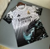 25/26  Real  Madrid Dragon White Fans 1:1 Quality Soccer Jersey
