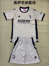 24/25 Osasuna Away Kids Kits 1:1 Soccer Jersey