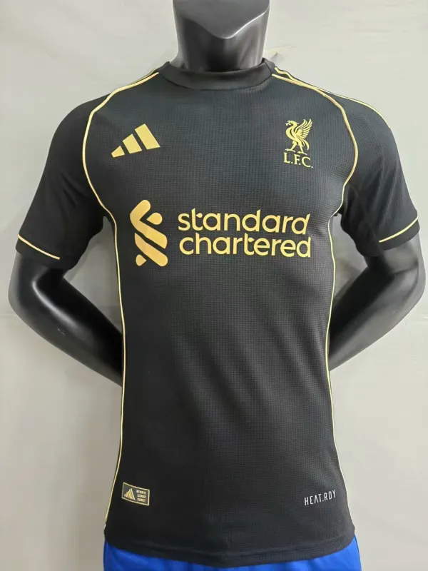 25/26 Liverpool  Special Edition Black Player 1:1 Quality Soccer Jersey