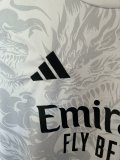 25/26  Real  Madrid Dragon White Fans 1:1 Quality Soccer Jersey