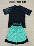 24/25 Sheffield United Wanderers Away Kids  Kits 1:1 Quality Soccer Jersey