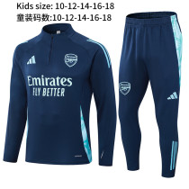 24/25  Arsenal Royal Blue Kids 1:1 Quality Training Jersey