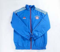2024 Bayern Munich Double Sided Blue Windbreaker