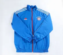 2024 Bayern Munich Double Sided Blue Windbreaker