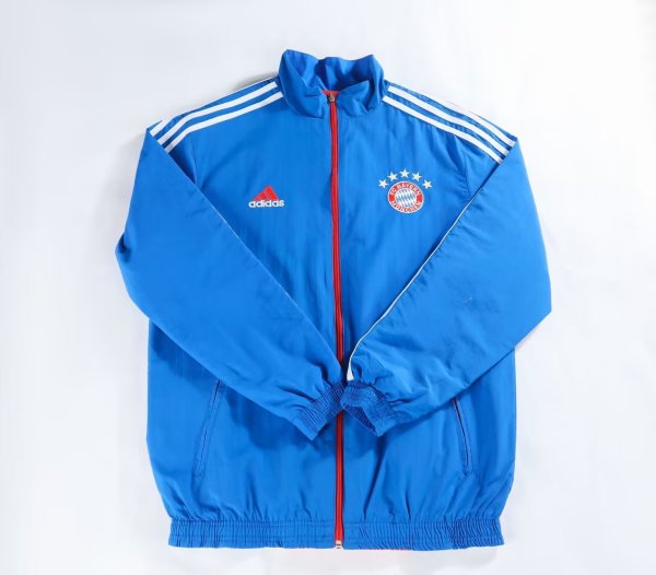 2024 Bayern Munich Double Sided Blue Windbreaker