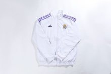 24/25 Real Madrid Double Sided White Windbreaker