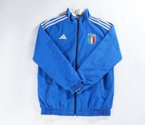 24/25 Italy Double Sided Blue  Windbreaker