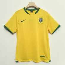2006 Brazil Home 1:1 Quality Retro Soccer Jersey