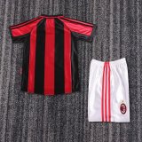 1998/1999 AC Milan Home Kids kits Retro 1:1 Quality Soccer Jersey