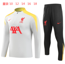 24/25  Liverpool  Grey  Kids 1:1 Quality Training Jersey