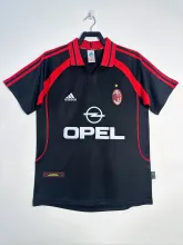 2000/2001  AC Milan Home Fans Retro 1:1 Quality Soccer Jersey