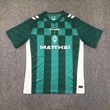 24/25 Werder Bremen Home  Fans 1:1 Quality Soccer Jersey（云达不来梅）