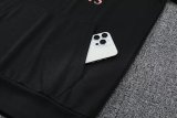 24/25 Paris Hooded Long Sleeved Black 1:1 Training suit