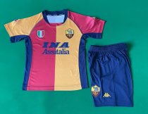 2000/2001 Roma Home Kids Retro 1:1 Quality  Soccer Jersey