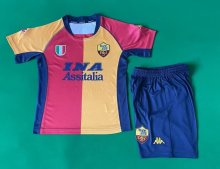2000/2001 Roma Home Kids Retro 1:1 Quality  Soccer Jersey