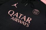 24/25 Paris Hooded Long Sleeved Black 1:1 Training suit