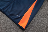 24/25  Manchester United Blue Training Tracksuit 1:1 Quality Soccer Jersey