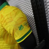 24/25 Brazil Special  Edition Yellow  Player 1:1 Quality Soccer Jersey