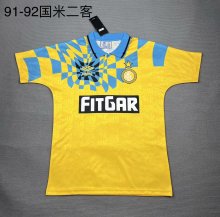 1991/1992 Inter Milan Third Fans Retro 1:1 Quality Soccer Jersey