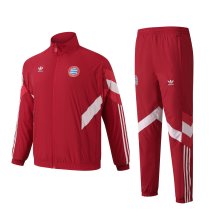 24/25  Bayern Munich Red Jacket Tracksuit 1:1 Quality