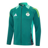24/25 Algeria Green Training Tracksuit 1:1 Quality Soccer Jersey