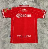 1999/2000 Toluca Home Fans Retro 1:1 Quality Soccer Jersey