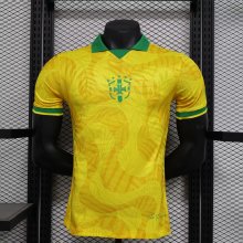 24/25 Brazil Special  Edition Yellow  Player 1:1 Quality Soccer Jersey