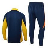24/25  Real Madrid Blue Training Tracksuit 1:1 Quality Training Jersey