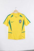 2002 Brazil Home Fans  Retro 1:1 Quality  Soccer Jersey