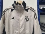 24/25  Real Madrid  Grey Windbreaker