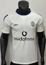 1999/2000 Manchester United Away Fans Retro 1:1 Quality Soccer Jersey