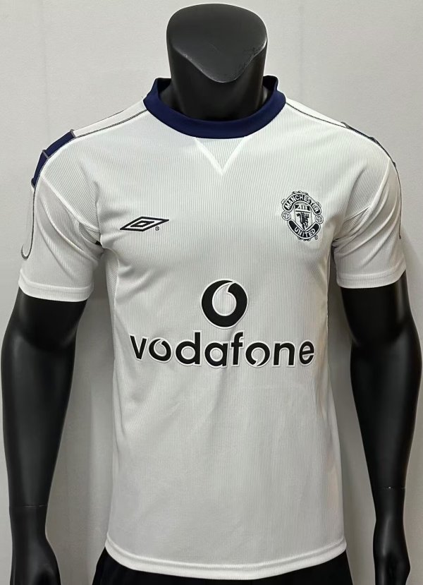 1999/2000 Manchester United Away Fans Retro 1:1 Quality Soccer Jersey