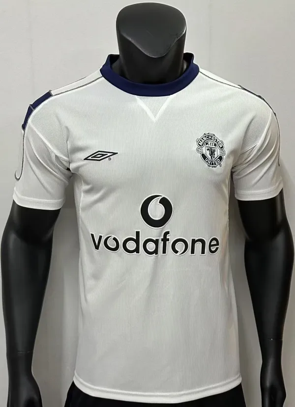 1999/2000 Manchester United Away Fans Retro 1:1 Quality Soccer Jersey