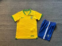 2006 Brazil Home Kids Retro 1:1 Quality Soccer Jersey 2006 Brazil Home Kids Retro 1:1 Quality Soccer Jersey