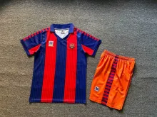 1991/1992 Barcelona Home Kids Retro 1:1 Quality Soccer Jersey