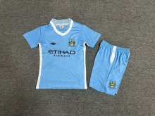 2011/2012 Manchester City Home Kids Kits 1:1 Quality Soccer Jersey