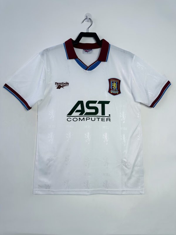 1995/1996 Aston Villa Away Fans Retro 1:1 Quality Soccer Jersey