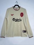 1996/1997  Liverpool Away Long sleeve Retro 1:1 Quality Soccer Jersey