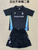 24/25 Werder Bremen Third Kids 1:1 Quality Soccer Jersey（云达不来梅）