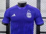 22/23 Argentina Away  3-Stars Player 1:1 Quality Soccer Jersey