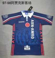 1997/1998 Ajax Away Fans 1:1 Quality Retro Soccer Jersey