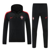 24/25 Portugal  Hooded Long Sleeved Black 1:1 Training suit