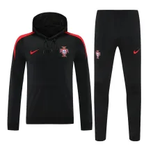 24/25 Portugal  Hooded Long Sleeved Black 1:1 Training suit
