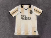 2010 Corinthians Centennial Celebration Logo Fans Retro 1:1 Quality Soccer Jersey