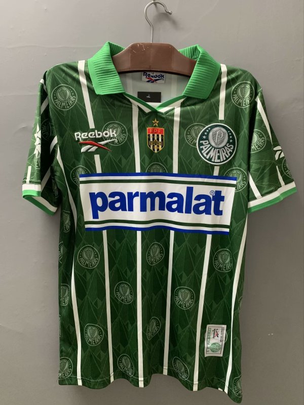1996  Palmeiras Home Fans Version 1:1 Quality Retro Soccer Jersey