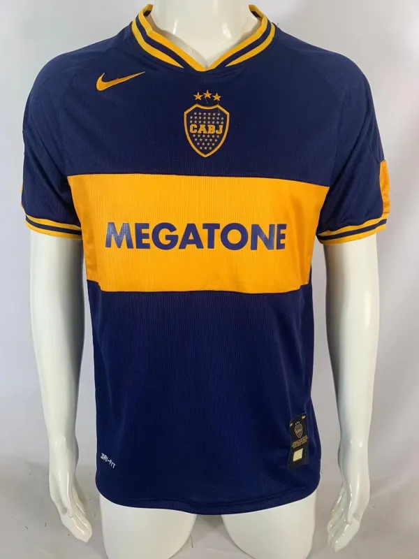 2006/2007 Boca Home Fans 1:1 Quality Retro Soccer Jersey