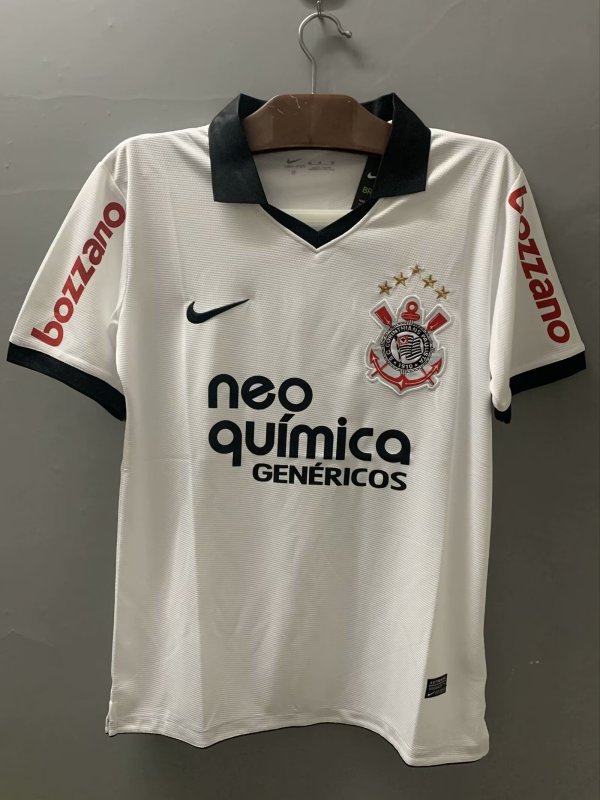 2011 Corinthians Home Fans Retro 1:1  Quality Soccer Jersey